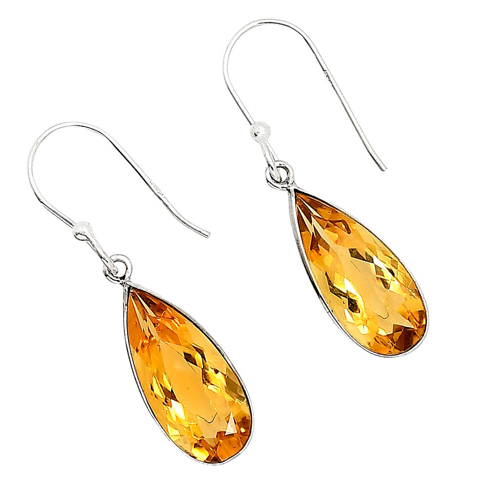 Citrine Earrings E-1001 SDE91415-0