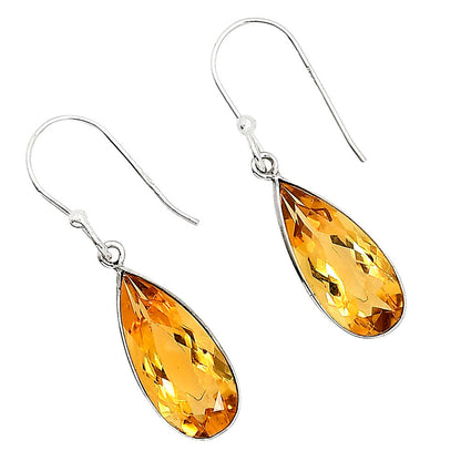 Citrine Earrings E-1001 SDE91415-0