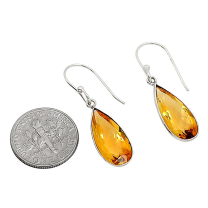 Citrine Earrings E-1001 SDE91415-1