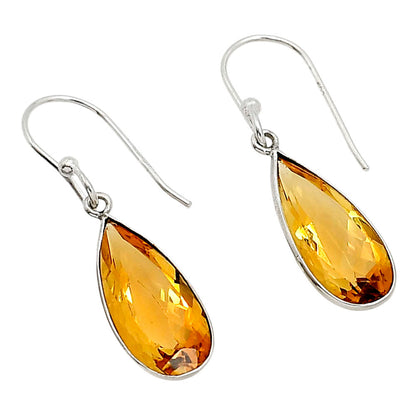 Citrine Earrings E-1001 SDE91415-2