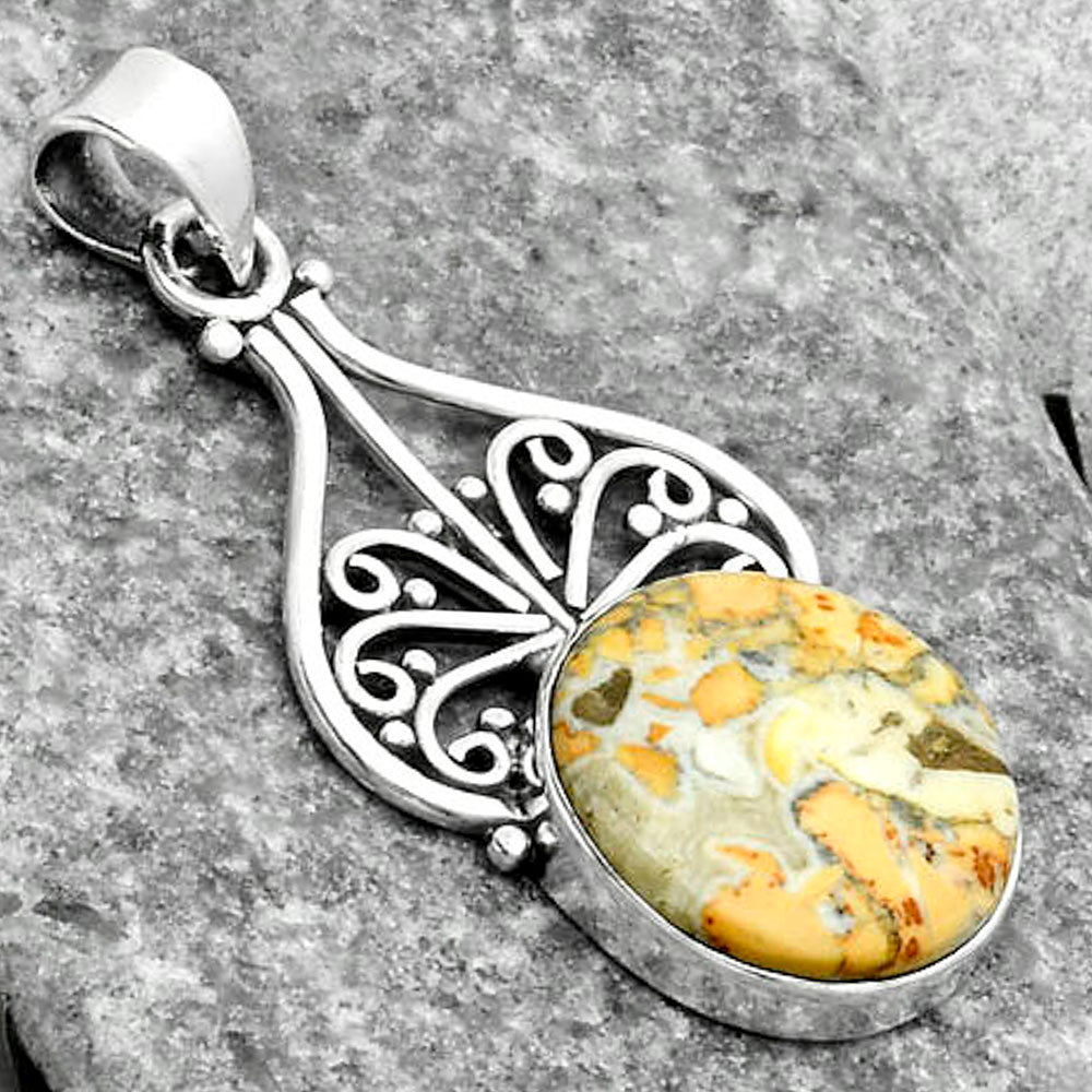 Artisan - Maligano Jasper - Indonesia Pendant P-1541 SDP115938-2