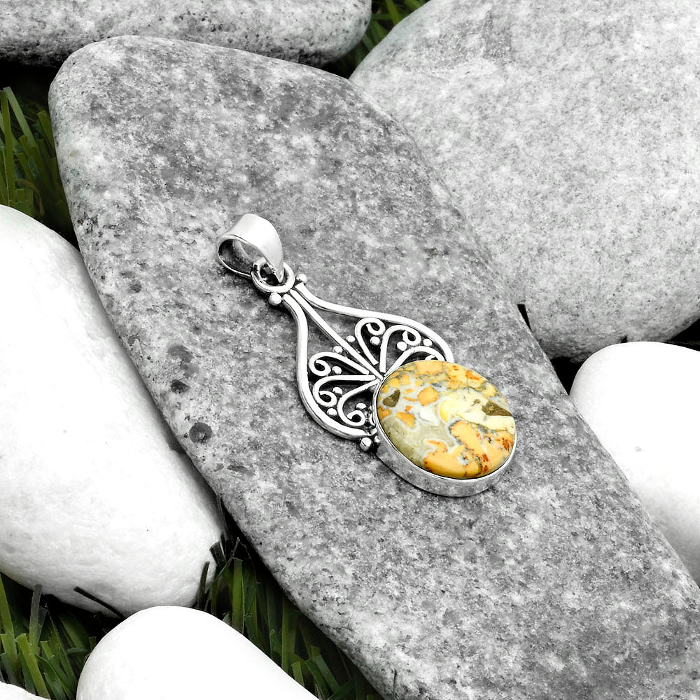 Artisan - Maligano Jasper - Indonesia Pendant P-1541 SDP115938-1