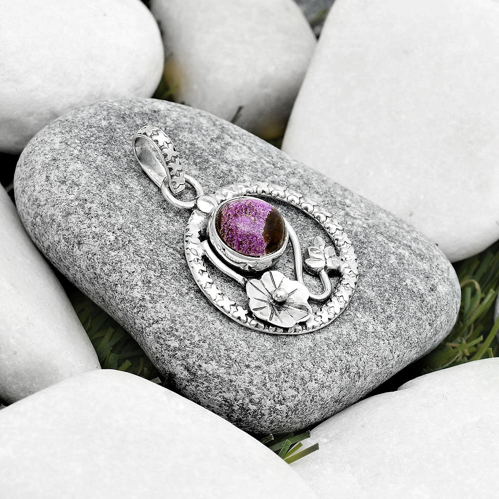 Floral - Purpurite - South Africa Pendant P-1615 SDP125751-1