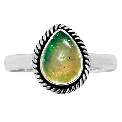 Ethiopian Opal Ring size-8 R-1009 SDR251776-0
