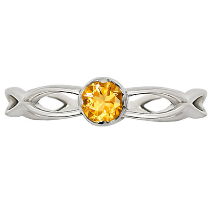 Citrine Ring size-5 R-1213 SDR252037-0
