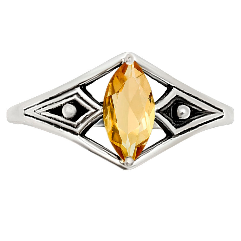 Citrine Ring size-5 R-1727 SDR252886-0