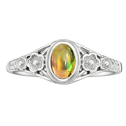 Ethiopian Opal Ring size-6 R-1292 SDR253274-0