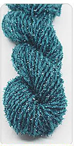 Acrylic Yarn with Metallic Thread for Knitting and Crochet