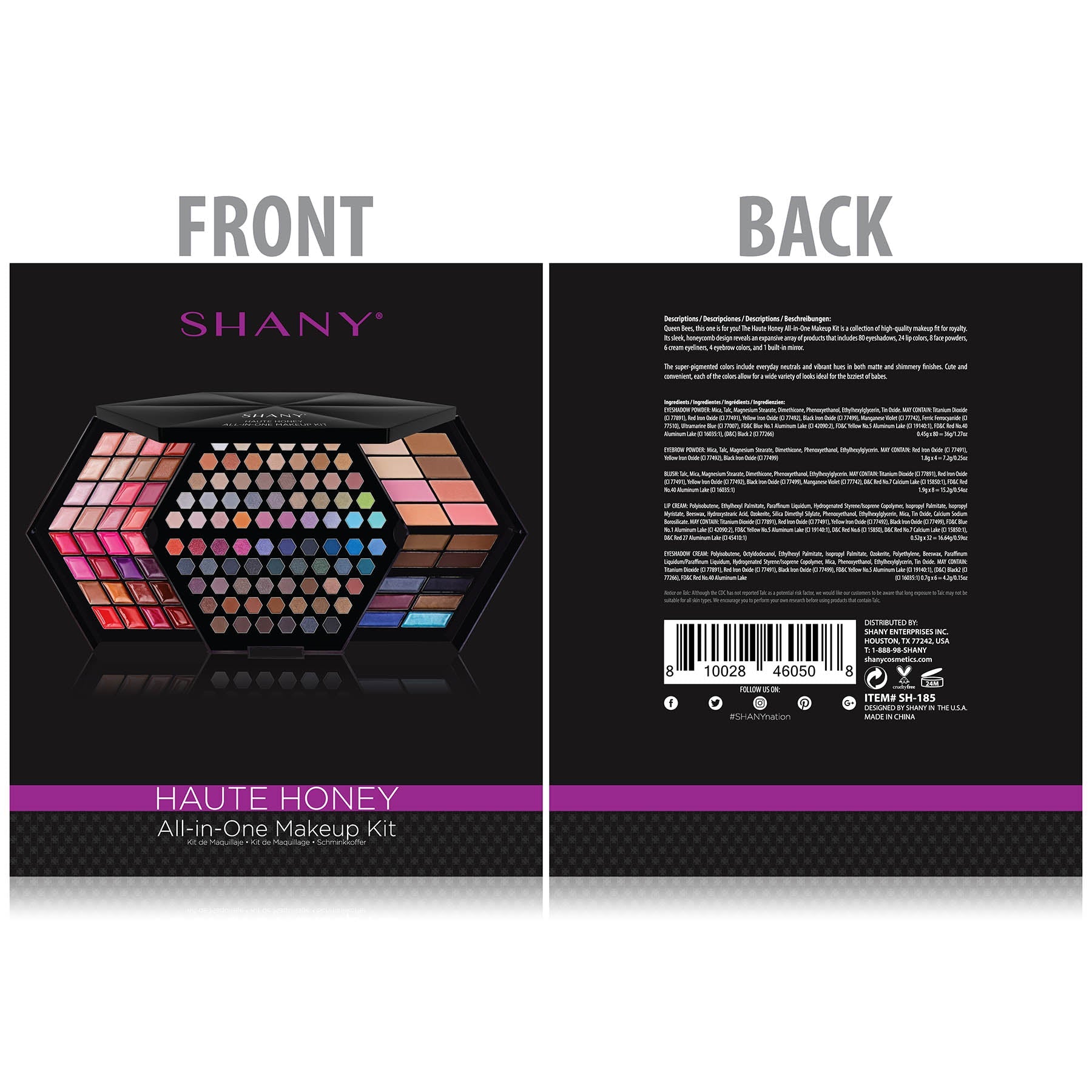 Haute Honey Makeup Set - All-in-One Makeup Kit-2