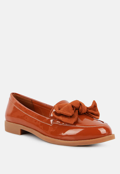 Bowberry Bow-Tie Patent Loafers-3