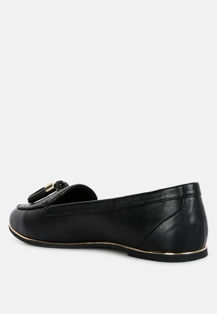 Cabbose Casual Bow Loafers-1