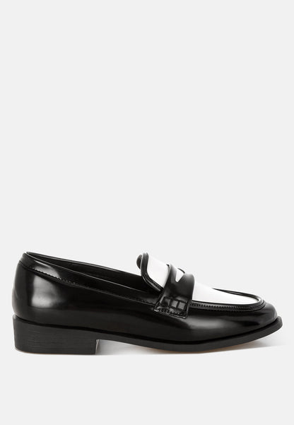 BUGLE Duo Tone Penny Loafers-0
