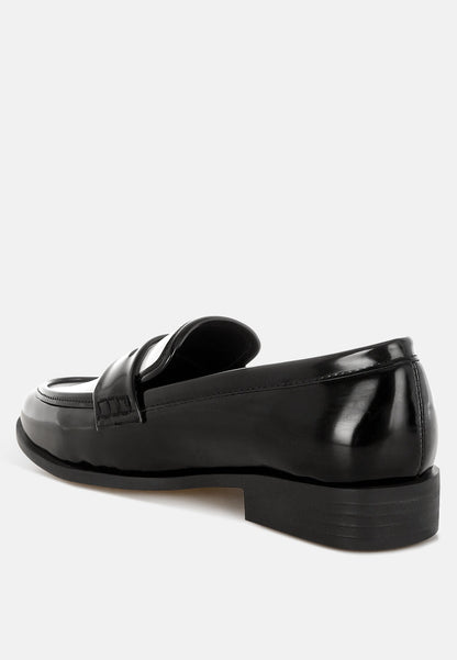 BUGLE Duo Tone Penny Loafers-3