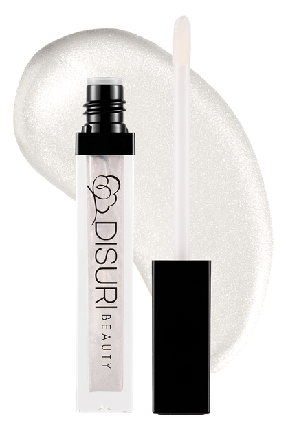 DISURI Beauty Shimmer Lip Gloss - Clear Diamonds-0