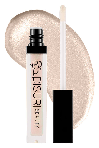 DISURI Beauty Shimmer Lip Gloss - Ice Queen-0