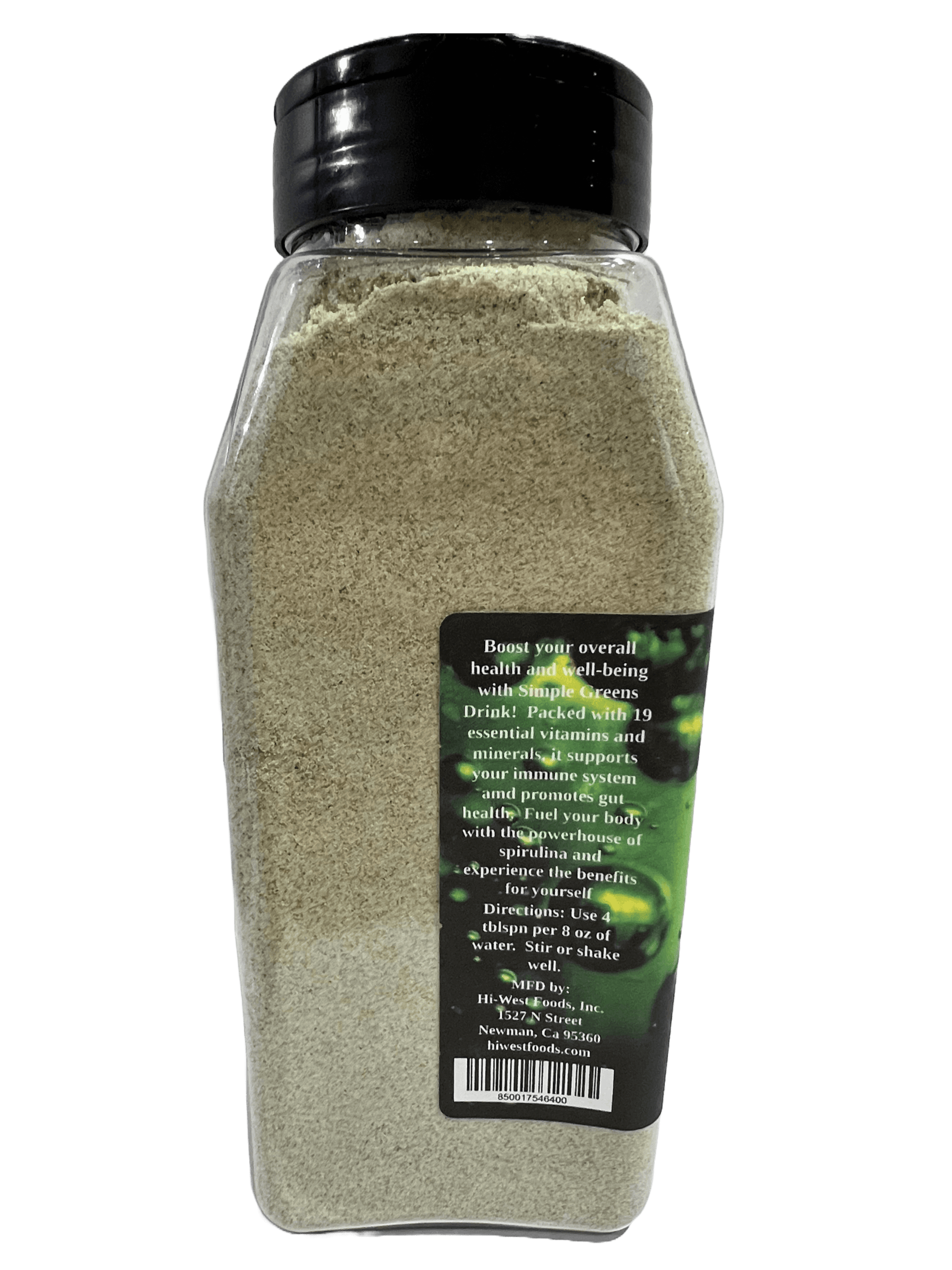 Hi-West Simple Greens Drink 22oz-3