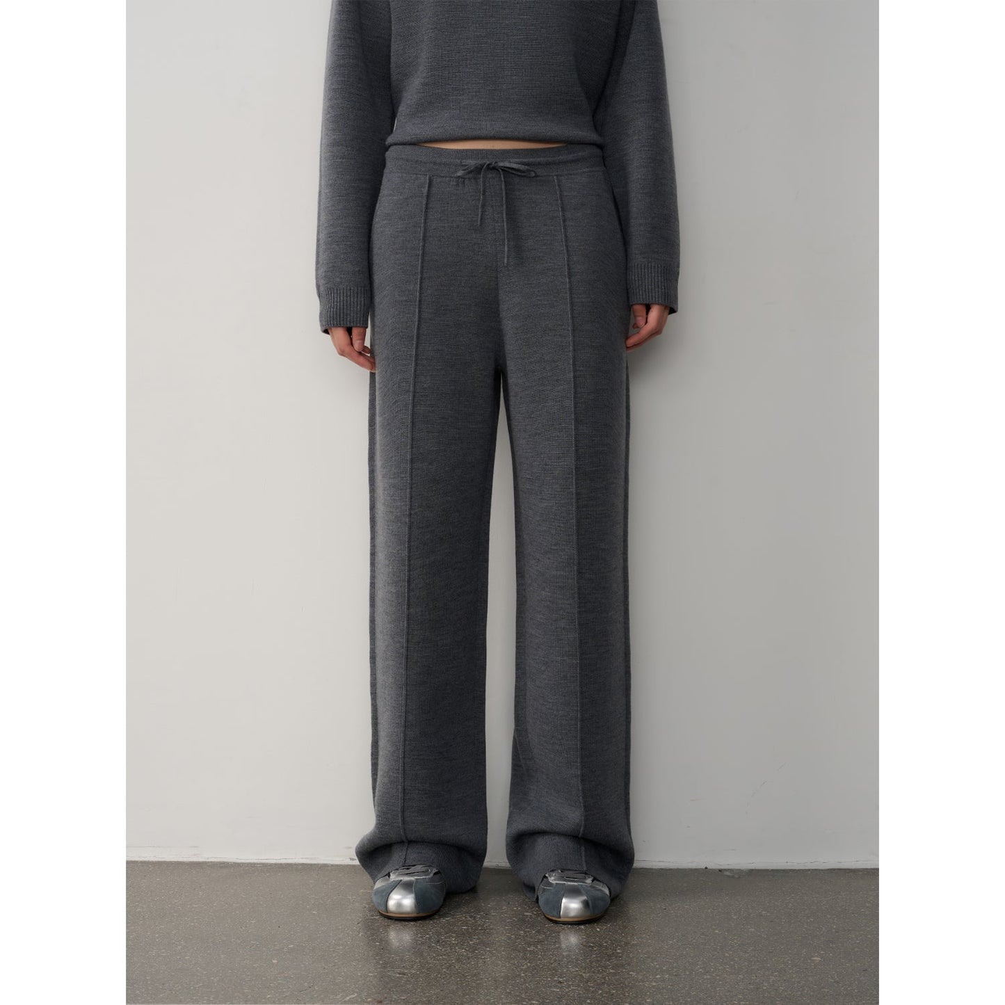 Fireladyfur Women's Wool Knit Hooded Set"Urban One"-10