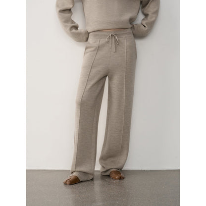 Fireladyfur Women's Wool Knit Hooded Set"Urban One"-8