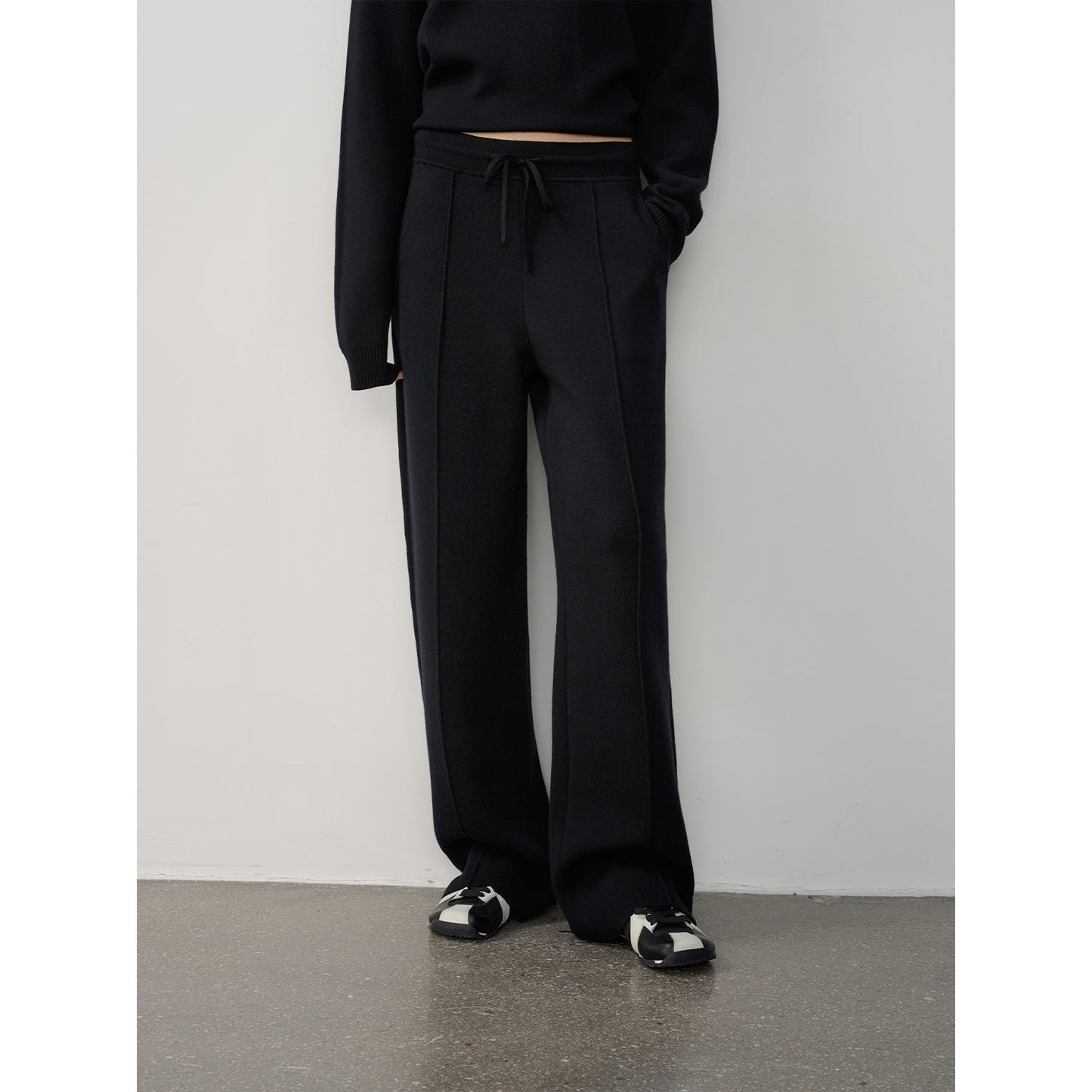 Fireladyfur Women's Wool Knit Hooded Set"Urban One"-12