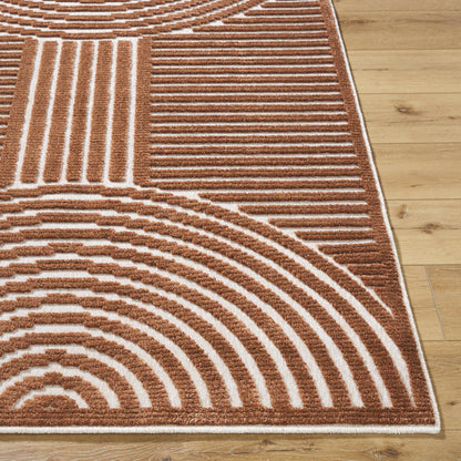Deron Brown Washable Area Rug-3