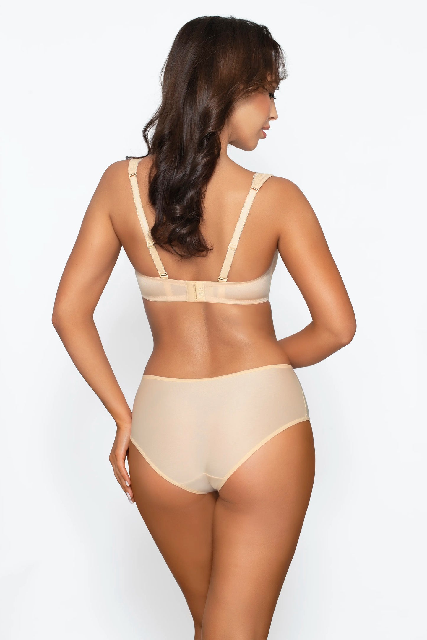Classic Full Brief Panty PariPari Sophia Beige-3