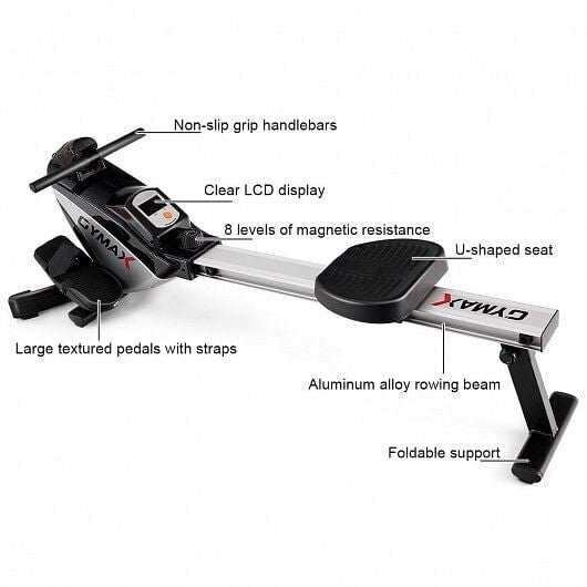 Adjustable Oxygen Resistance of Folding Magnetic Rowing-1