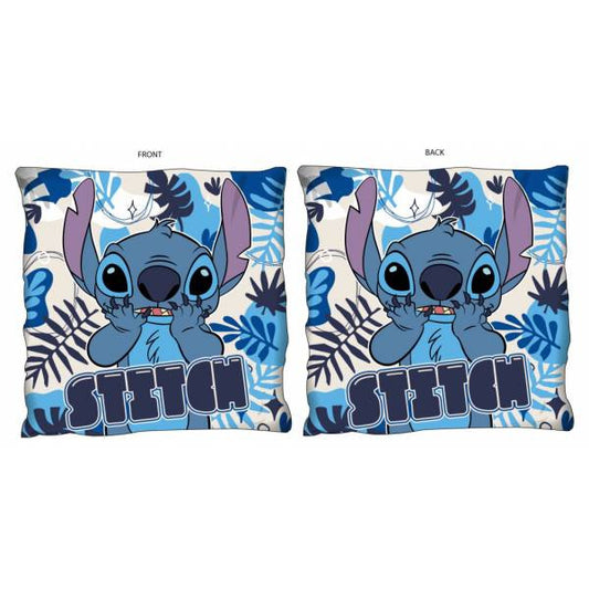Disney Stitch cushion, decorative cushion - double-sided pattern - 40 x 40 cm-0