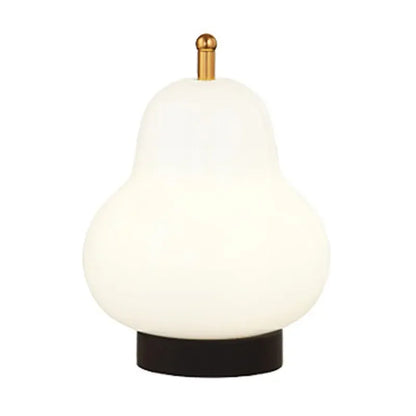 Elegant LED Cream Pear Table Lamp-0