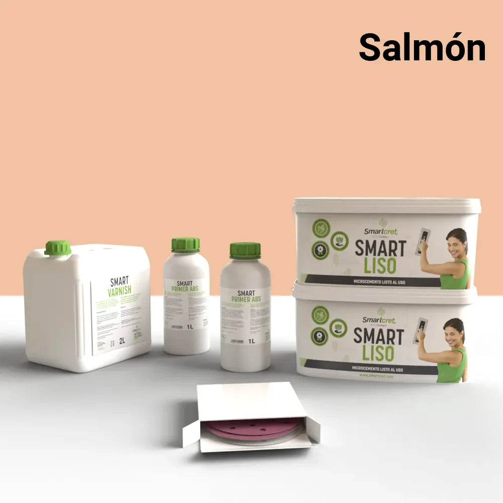 Kit de microcemento para muebles de 12 m²-24