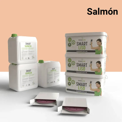 Kit microcemento para chimenea de cemento u hormigón para 18 m²-23