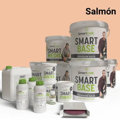 Kit de microcemento para escaleras de azulejos de 24 m²-24