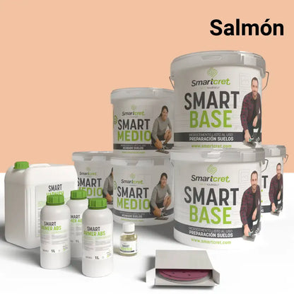 Kit microcemento para suelo cocina de cemento u hormigón para 24 m²-24