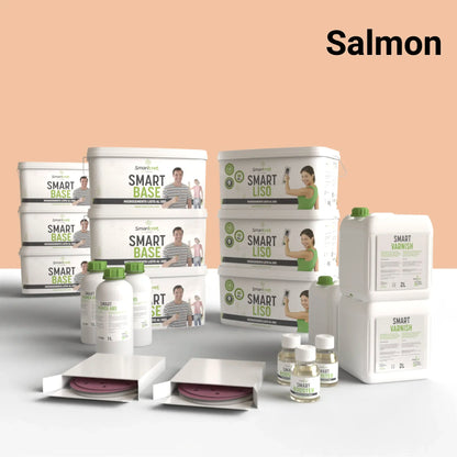 Kit microcemento para suelos de baño con azulejos de 24 m²-23