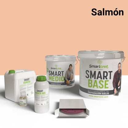 Kit microcemento para escaleras de obra de 8 m²-24