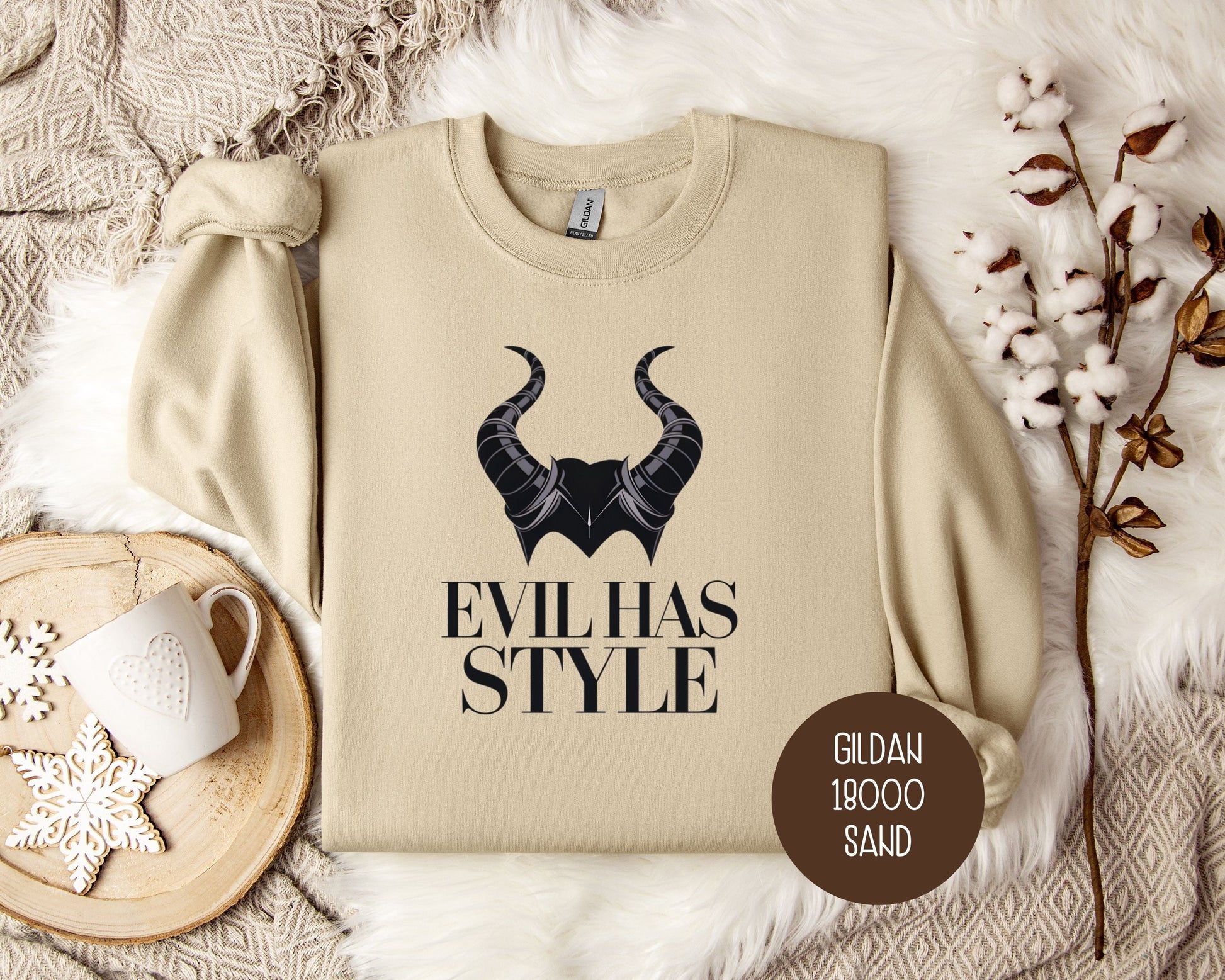 Evil Has Style Team Villains Sweatshirt-0