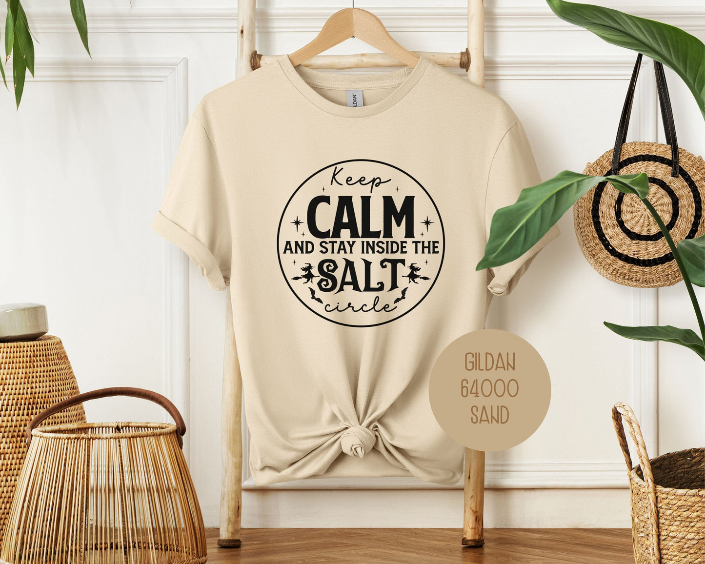 Keep Calm and Stay Inside Salt Circle Shirt-10