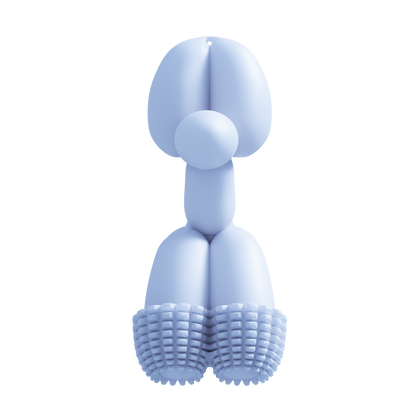 Balloon Dog Toy Blue-2