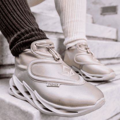 Final Vault – Luxe Cushioned Men's High Tops Sand (Retired Collectible)-1