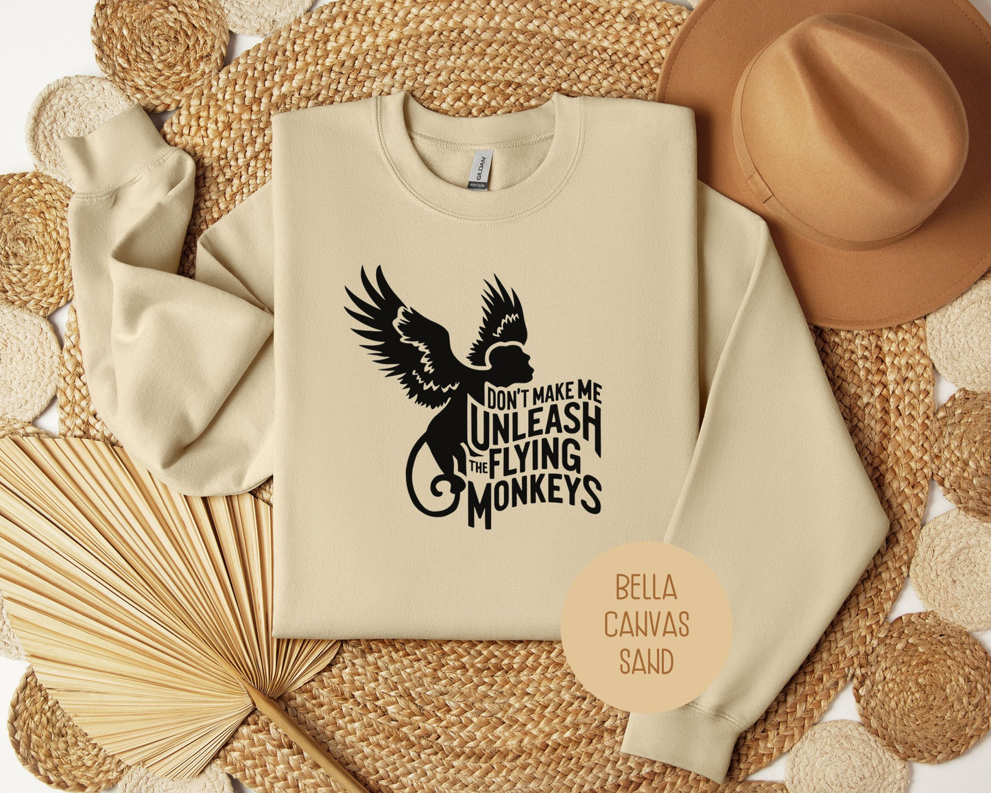 Don't Make Me Unleash the Flying Monkeys Sweatshirt-4