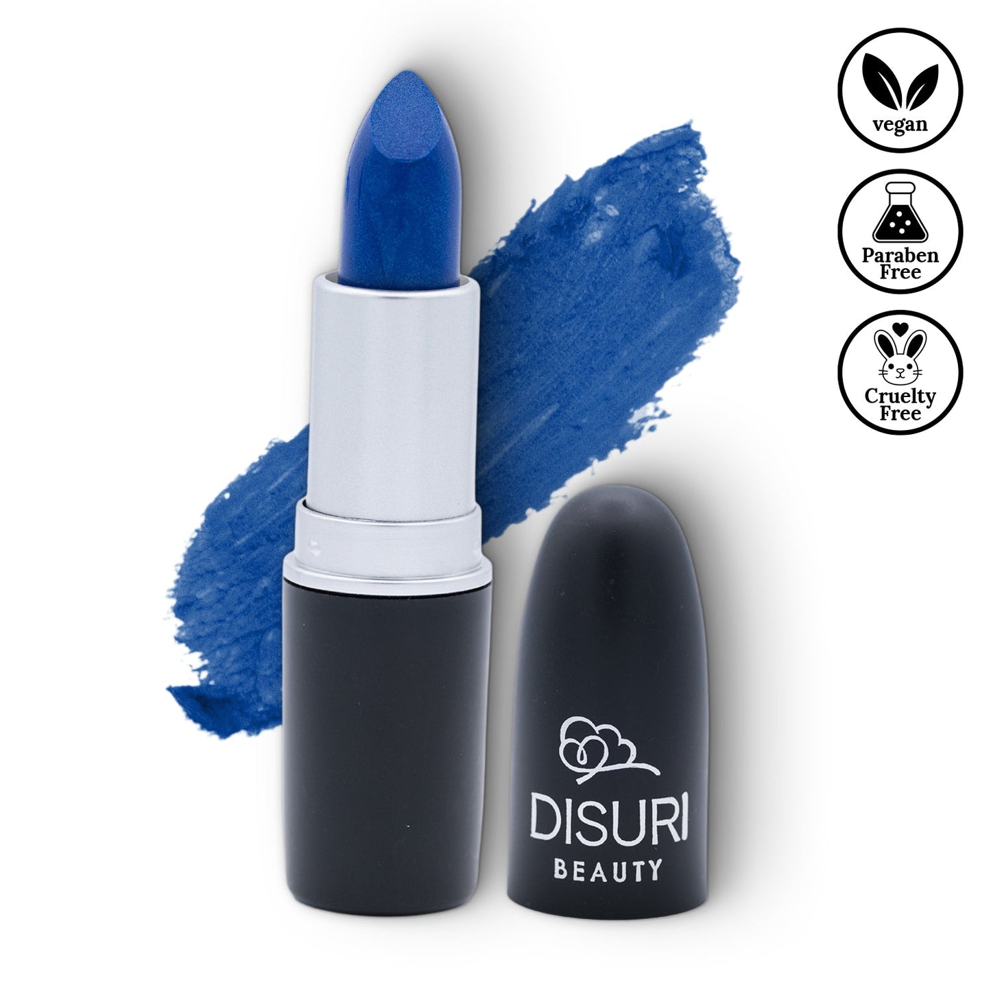 DISURI Beauty Vegan & Cruelty-Free Matte Bullet Lipstick - Sapphire Glow #16-0