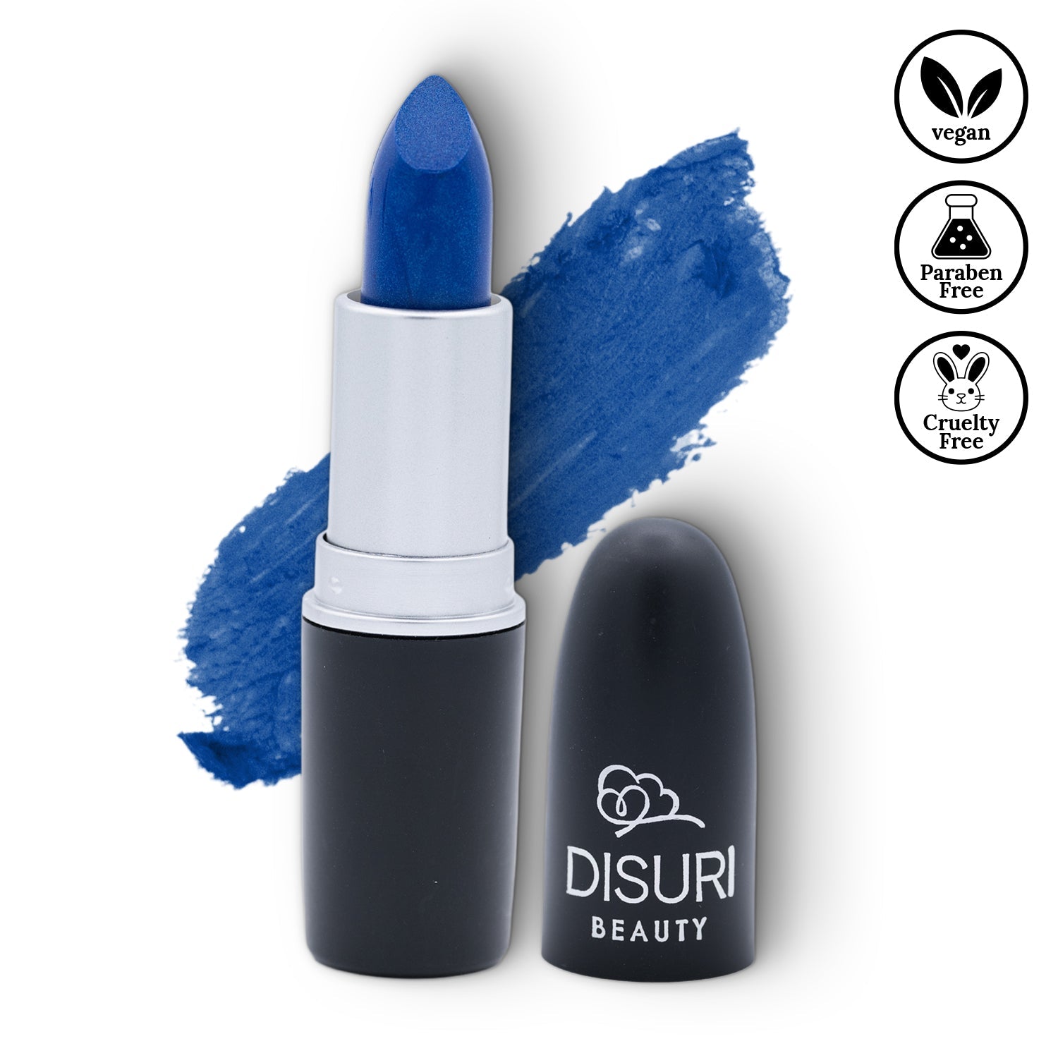 DISURI Beauty Vegan & Cruelty-Free Matte Bullet Lipstick - Sapphire Glow #16-0