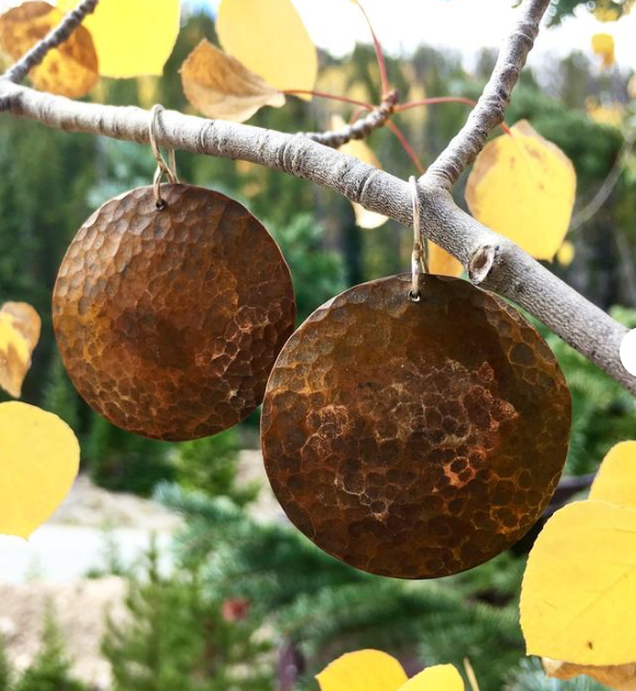 Full Moon Drop Earrings-0