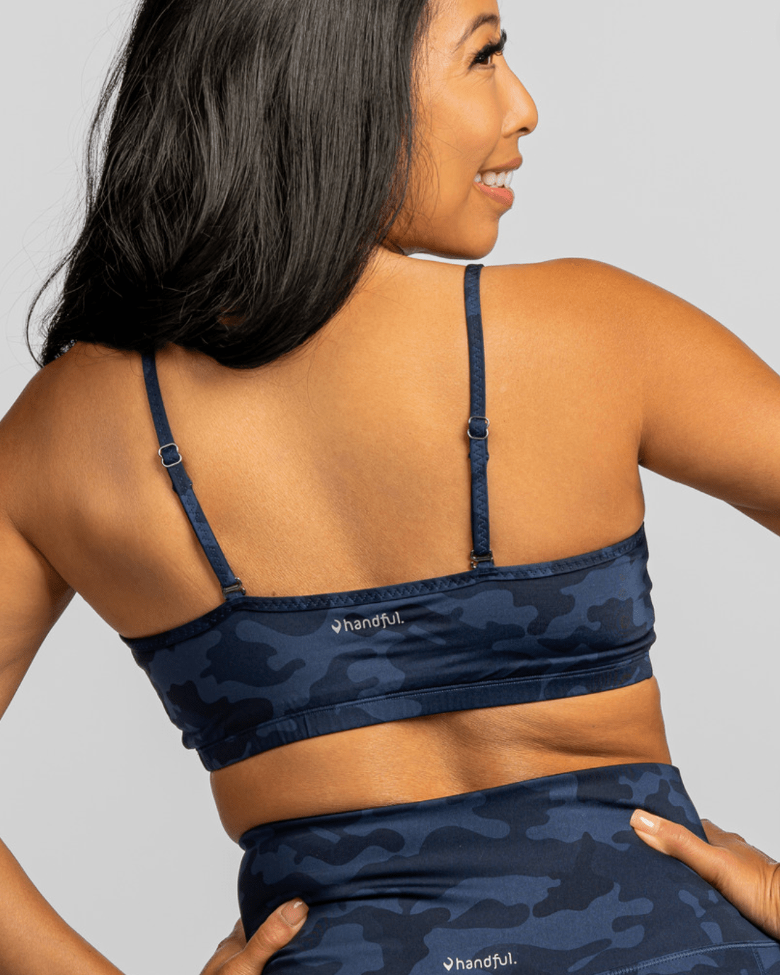 Adjustable Bra – Looker (Navy Camo)-1