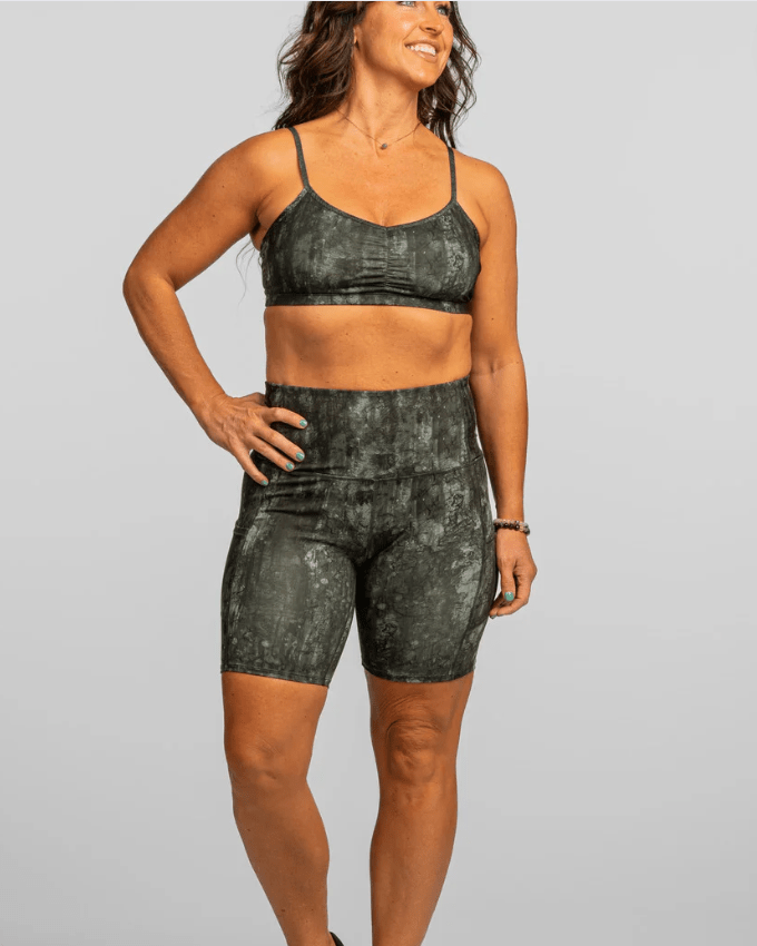 Hi Five High-Waisted Biker Short – Nature Daze-3