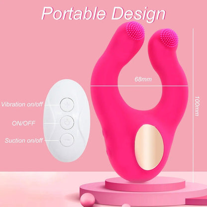 SensoryArc High Frequency Suction Clit Cock Vibrator-4