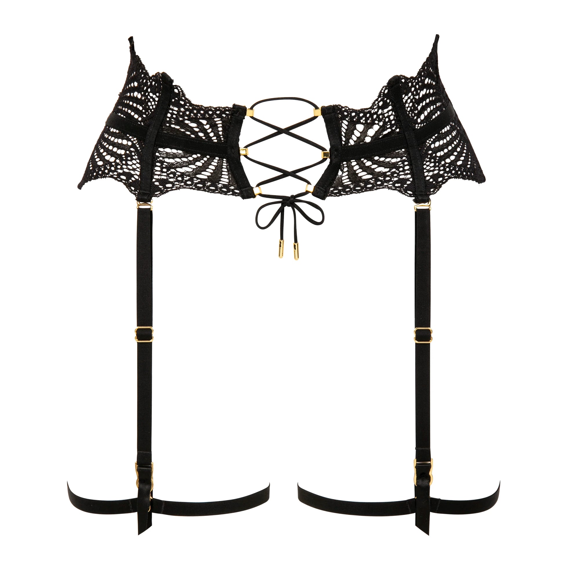 Sexy See Through Lace Garter Belt Atelier Amour Enlace Moi-4