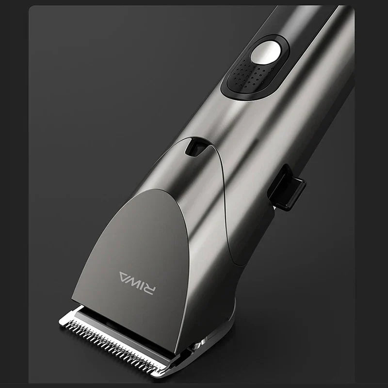 Electric Hair Clipper Variable Speed Barber Trimmer Grey-3