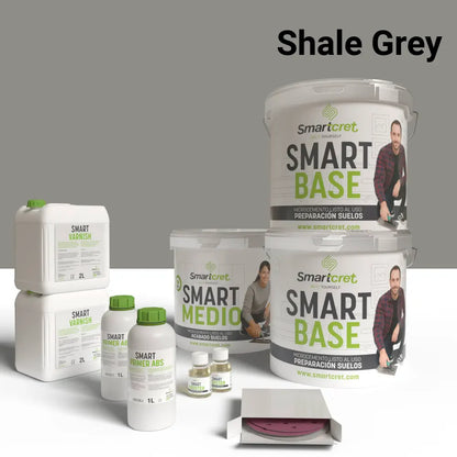 Kit microcemento para escaleras de obra de 16 m²-9