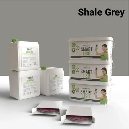 Kit microcemento para chimenea de cemento u hormigón para 18 m²-8