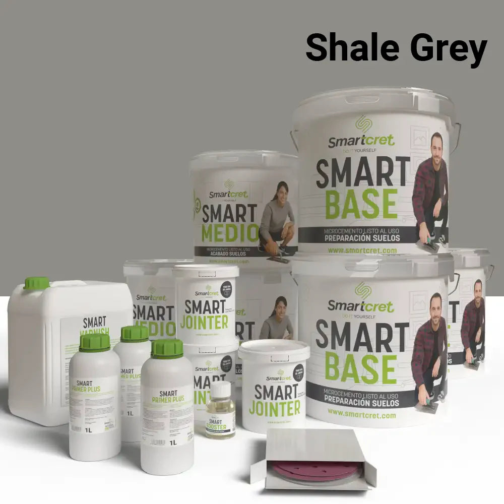 Kit de microcemento para escaleras de azulejos de 24 m²-9